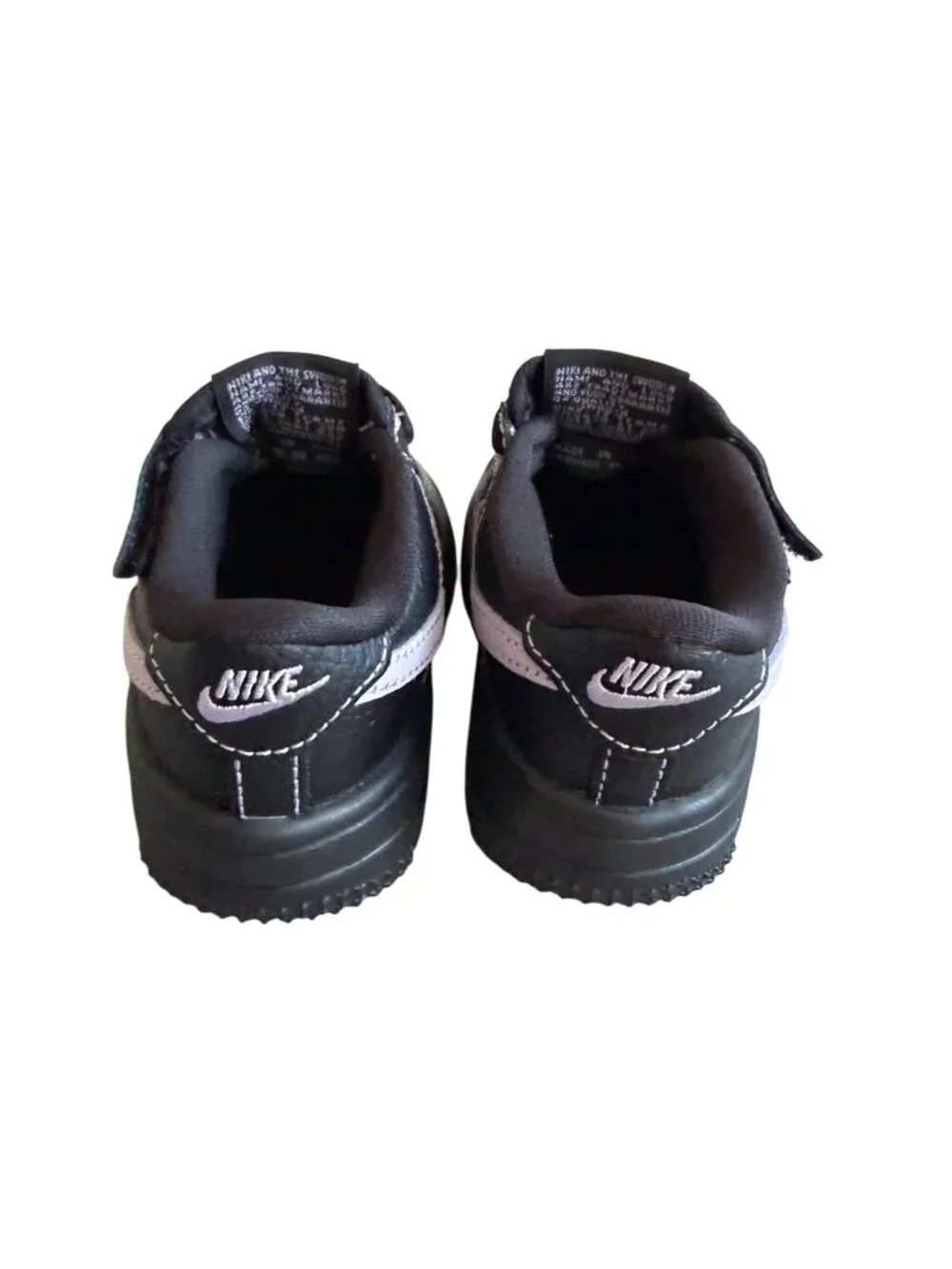 NIKE Baby Black Force 1 Low LV8 EasyOn Sneakers Size 5C NEW NWOB